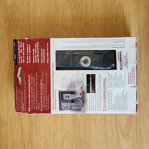 Quake Hold 04516 Quake Hold!  70" Flatscreen Safety Strap - Picture 4 of 8